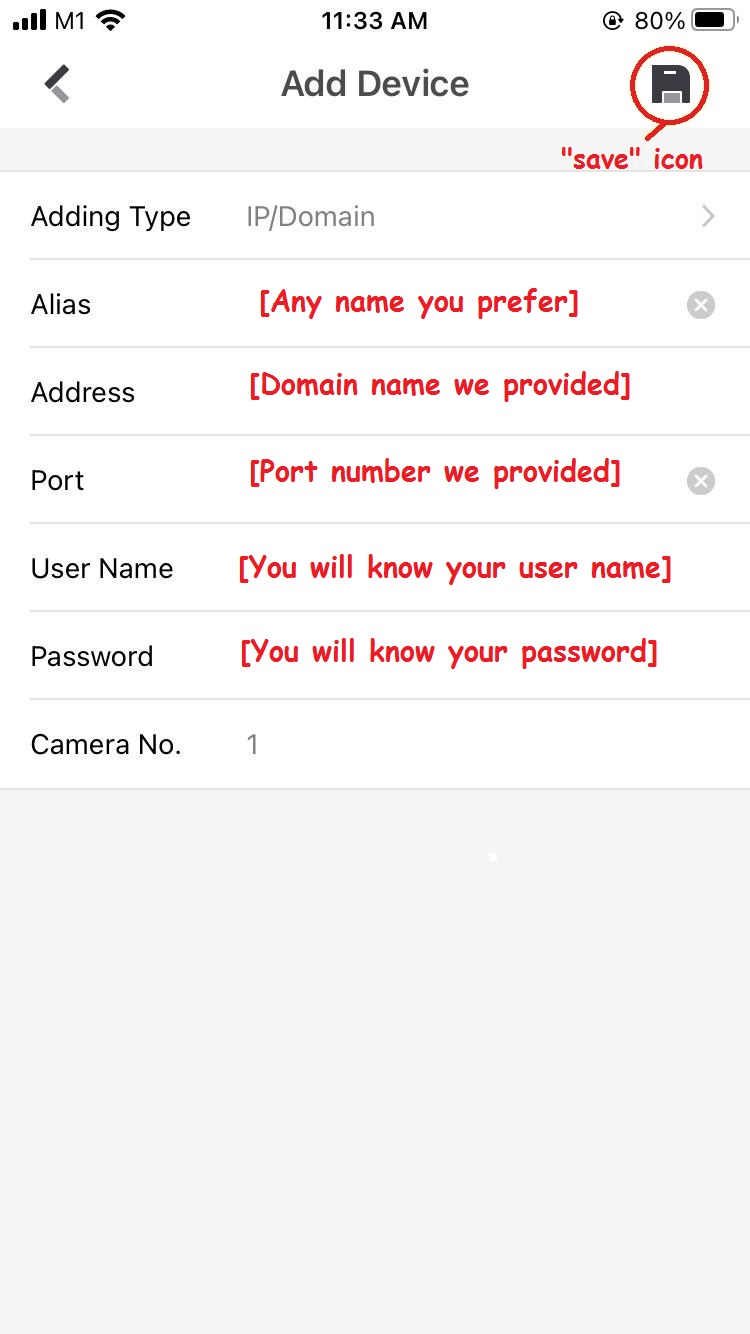 Hikvision ip hot sale domain setup